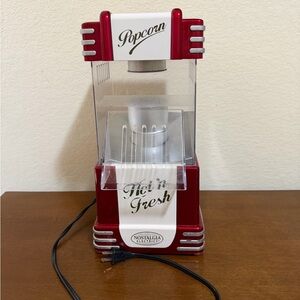 Nostalgia Popcorn Popper Retro Series 50s Style Hot Air Popcorn